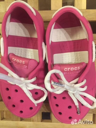 Мокасины Crocs 26р