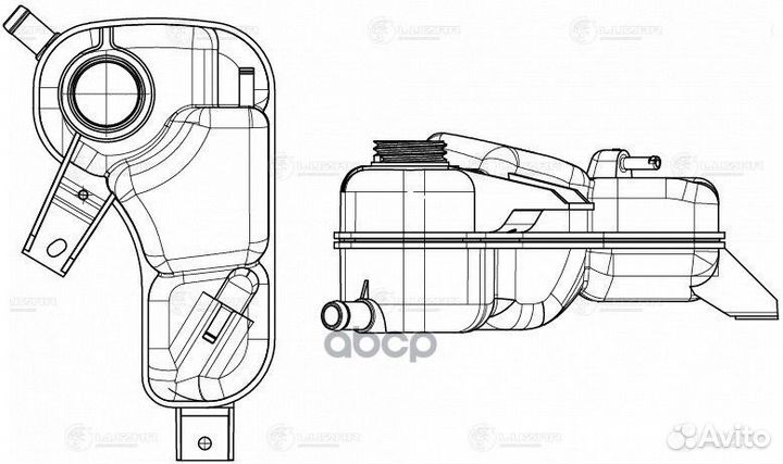 Бачок расширительный системы охлаждения Daewoo