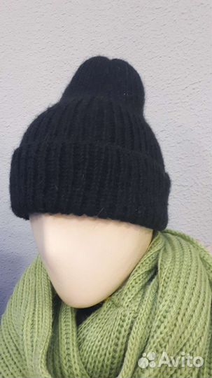 Шапка женская вязаная ручная работа