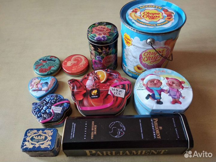 Жестяные баночки