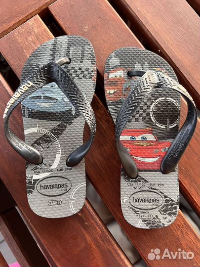 Шлепанцы havaianas детские 27-28 размер