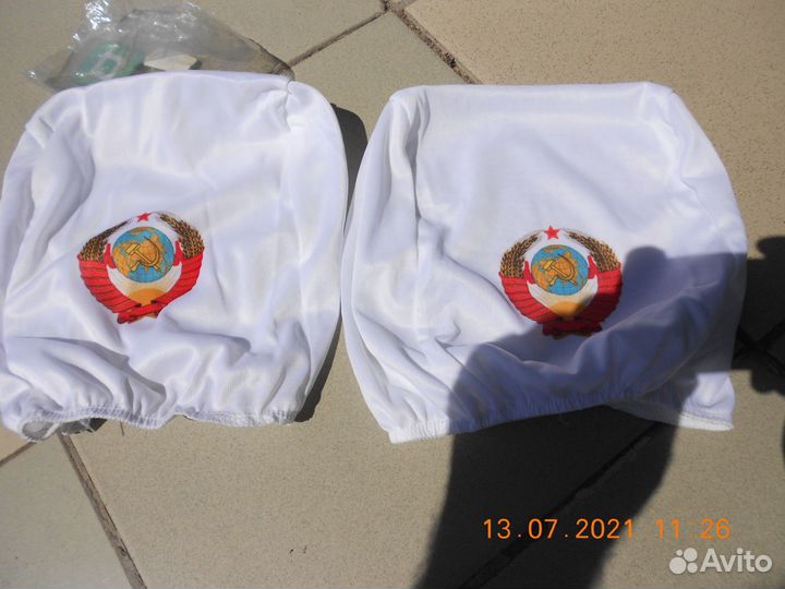 СССР чехлы на подголовники авто