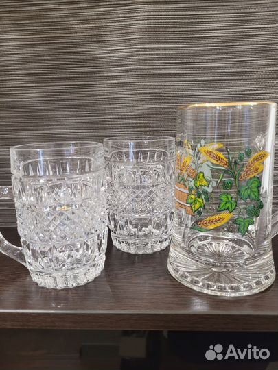 Хрустальные кружки
