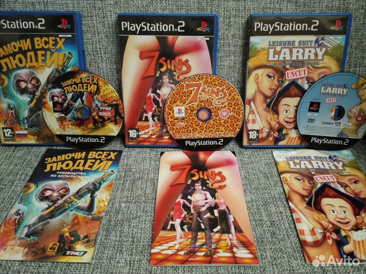 Игры PS2 оригинал