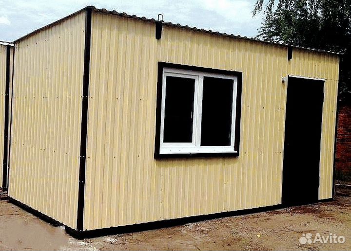 Бытовка строительная 6x2.4