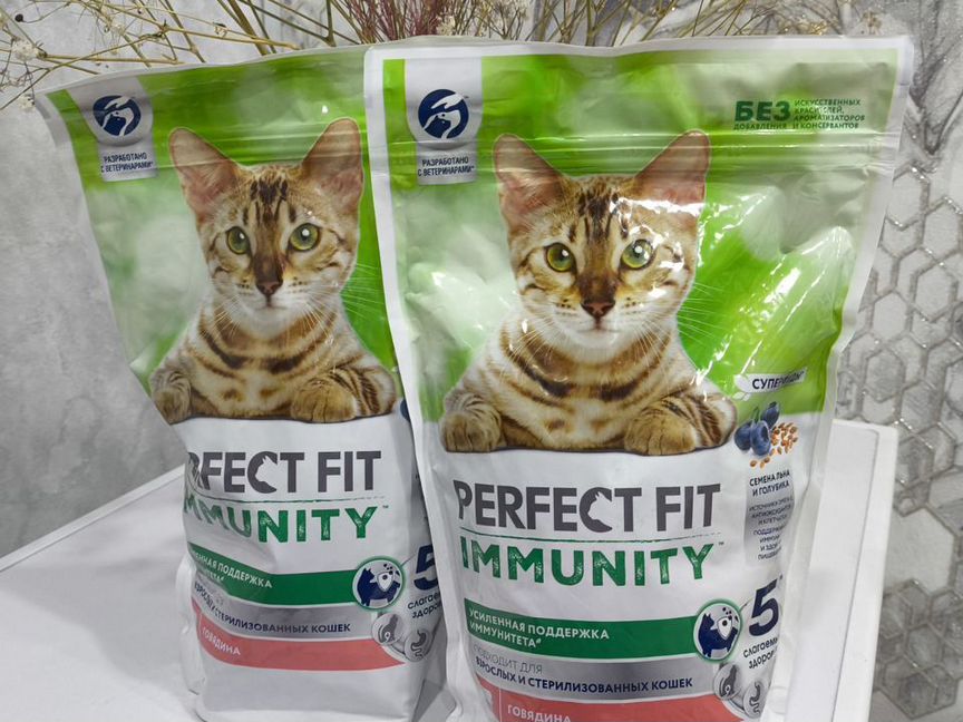 Кошачий корм Perfect fit immunity