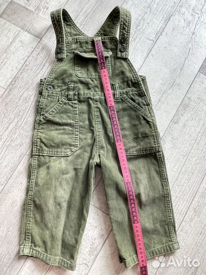 Детский комбинезон из плотного вельвета