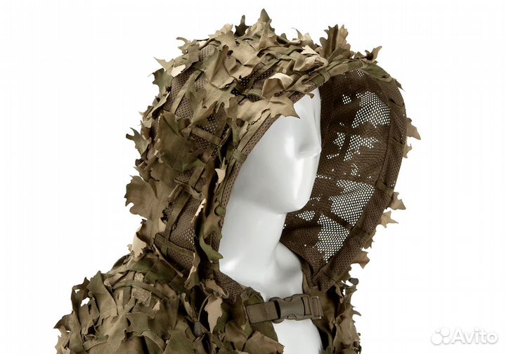 Маскхалат (накидка) Invader Gear Ghillie Base Leaf