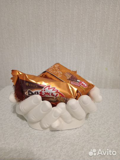 Конфетница гипсовая