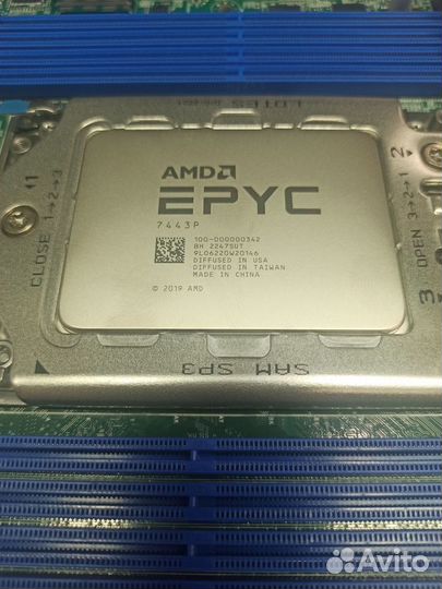 Процессор Amd epyc 7443p