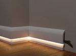 Плинтус теневой с LED подсветкой