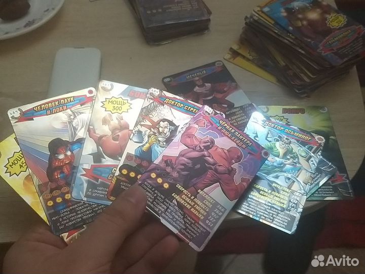 Карточки человек паук