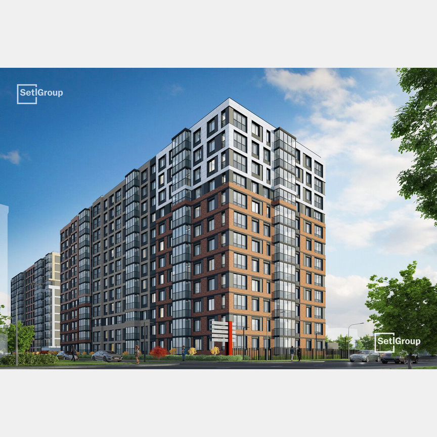 Квартира-студия, 24,4 м², 10/11 эт.
