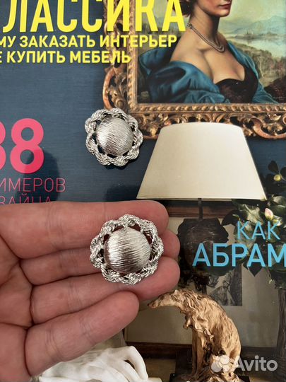 Винтажные клипсы Monet