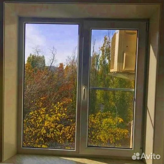 Пластиковое окно новое с установкой