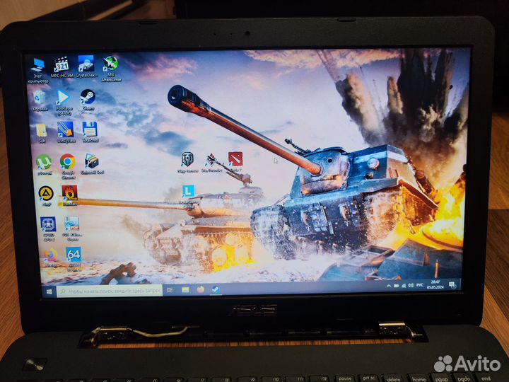 Ноутбук Asus X554L (GeForce 920M, i3 5005U, 12гб)
