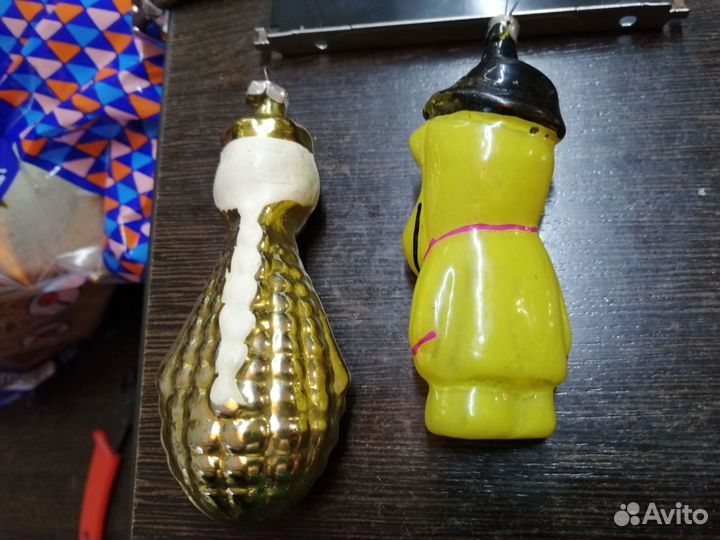 Елочные игрушки СССР одним лотом