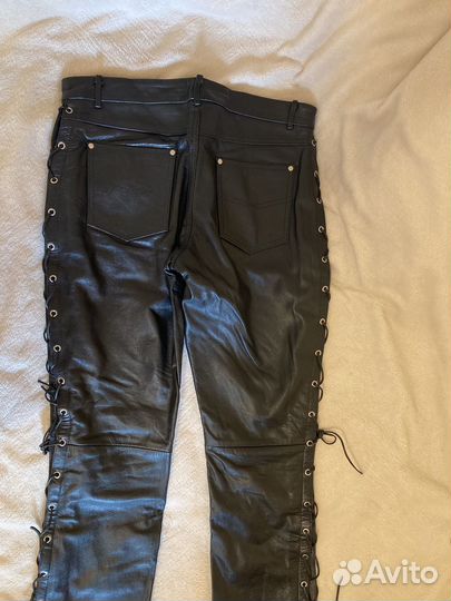 Мужские кожаные штаны