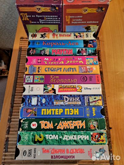 Видеокассеты мультфильмы