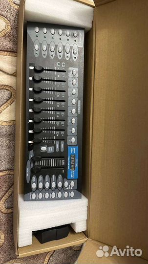 Контроллер светового оборудования DMX-512 расческа