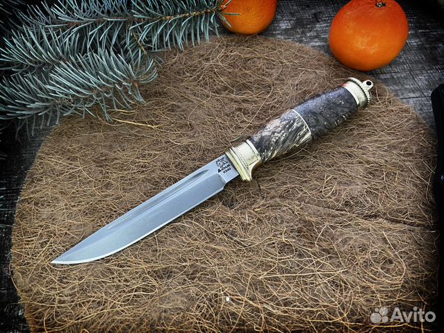 Финка охотничья из стали к340