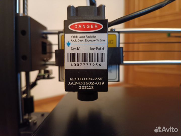 3D-принтер AnyCubic Mega Pro + лазер + пластик