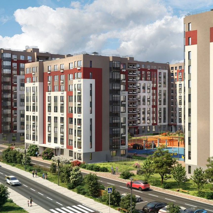 2-к. квартира, 70,9 м², 2/11 эт.