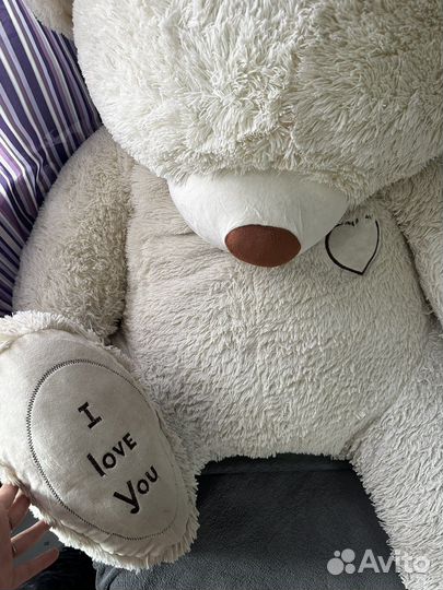 Большой плюшевый медведь игрушка подарок