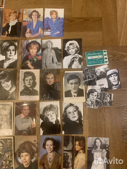 Открытки артисты советского кино