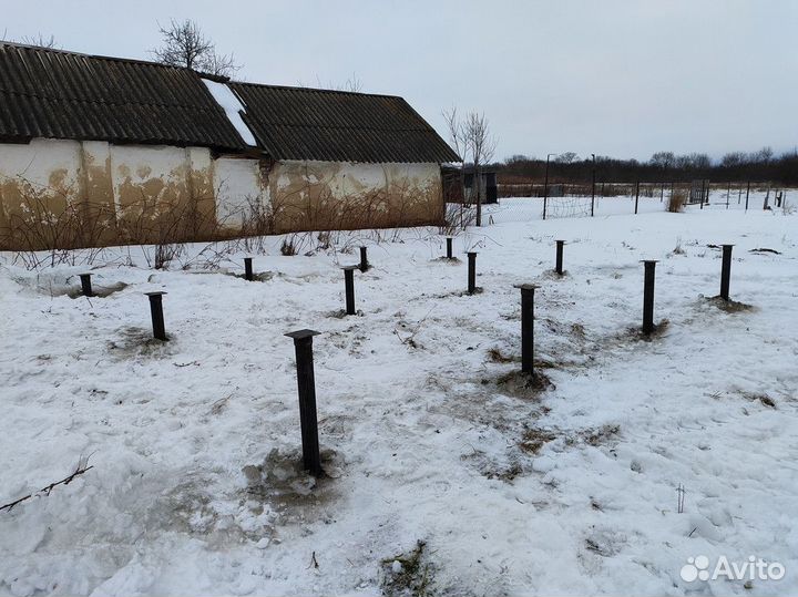 Винтовые сваи / Свайный фундамент под ключ