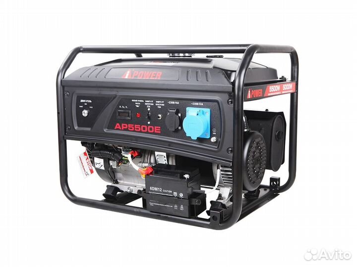 Бензиновый генератор A-iPower AP5500E c авр