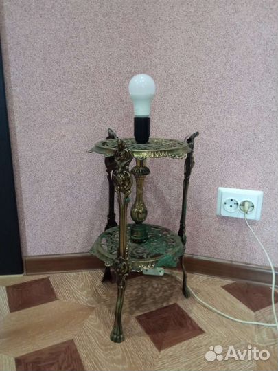 Лампа СССР напольная