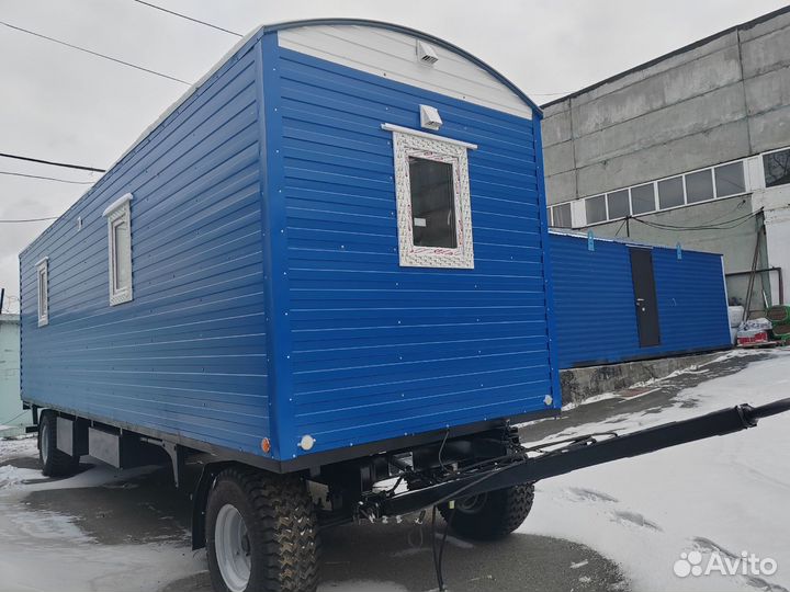 Вагон дом на раме и шасси