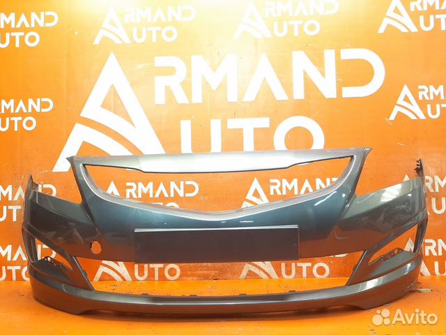 Бампер передний Hyundai Solaris 1 2014-2017