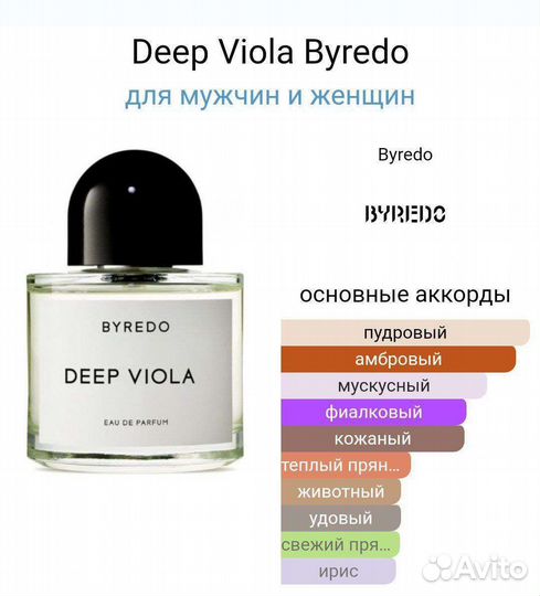 Byredo Deep Viola 100 ml