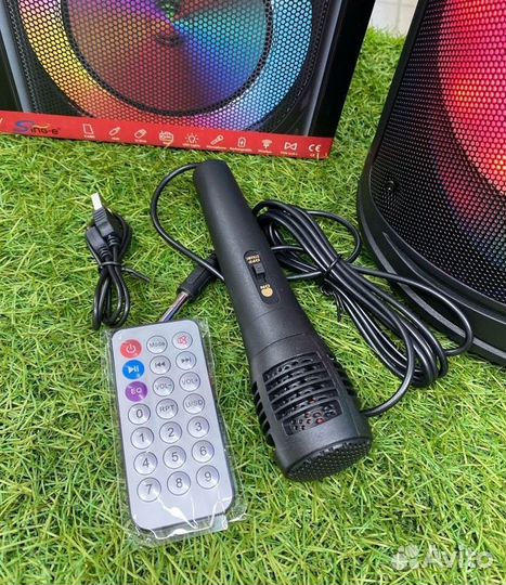 Большая Блютуз Колонка ZQS-6212