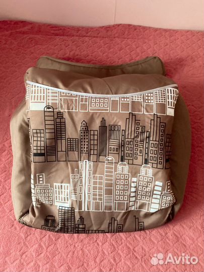 Теплый чехол на коляску, санки