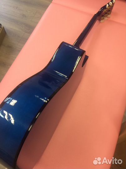 Гитара акустическая 7/8 в упаковке новая 6 струн