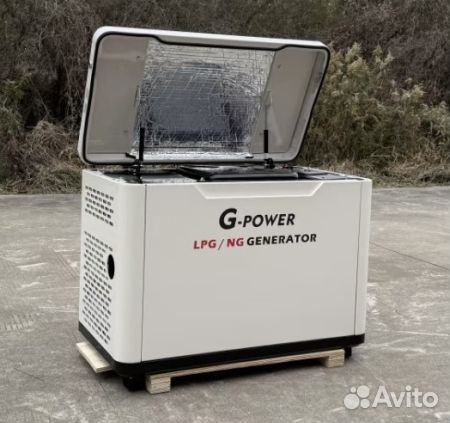 Газовый генератор 9 kW G-powerSL9000SE3 с постоянн