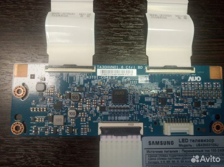 T-Con плата T430HVN01.6 Ctrl BD/43T01-C04