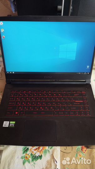 Игровой ноутбук MSI GF65 10UE-065XRU
