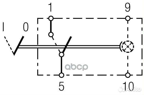 Выключатель 6EH007832-027 hella