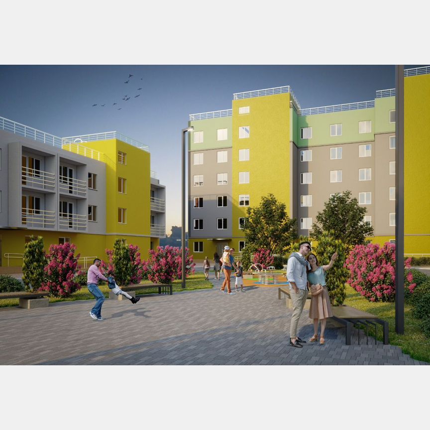 2-к. квартира, 72,1 м², 4/6 эт.