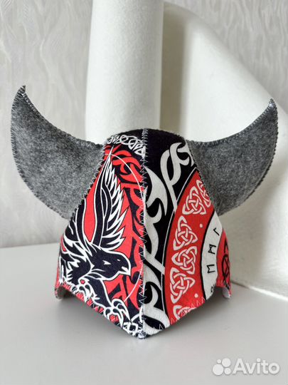 Шапки для бани из овчины (70% шерсть мериноса)