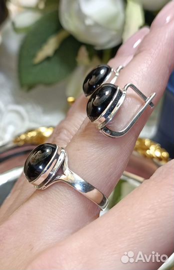 Комплект с диопсидом