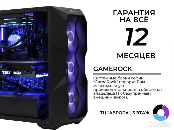 Чудесный Игровой пк RTX 4070 Super / i5 13400F