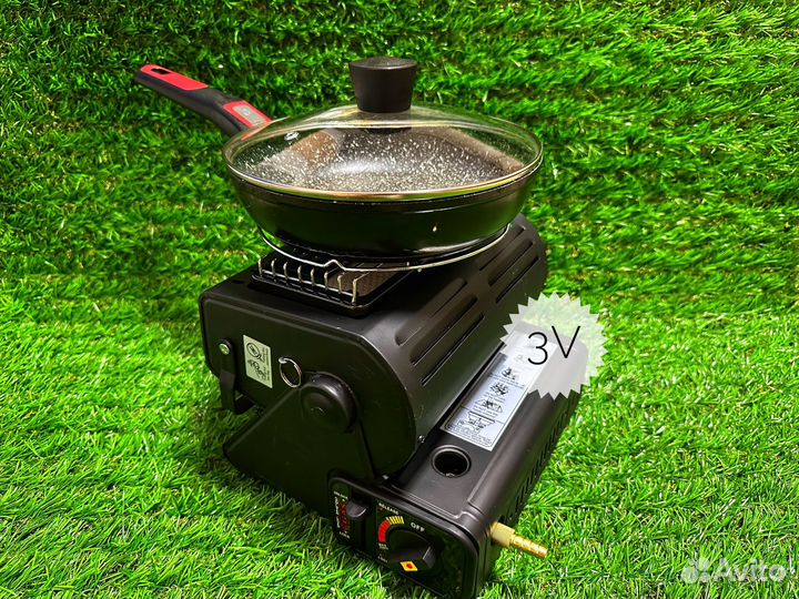 Горелка газовая 2в1(Плита+Обогреватель)