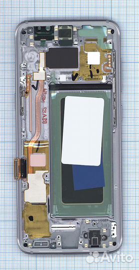 Дисплей Samsung G950F черный+фиолетовая рамка Orig