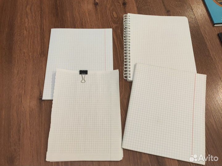 Новые тетради и много всего