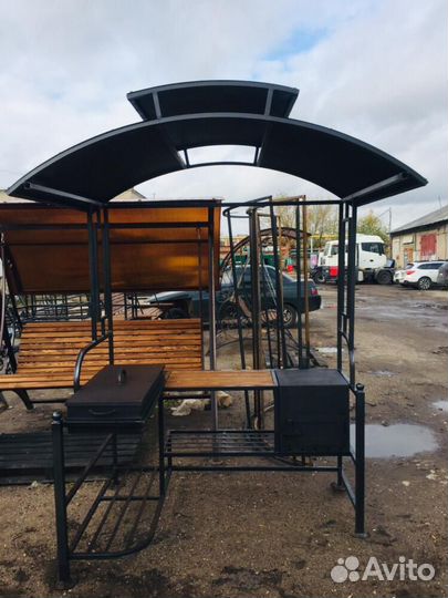 Мангал угловой